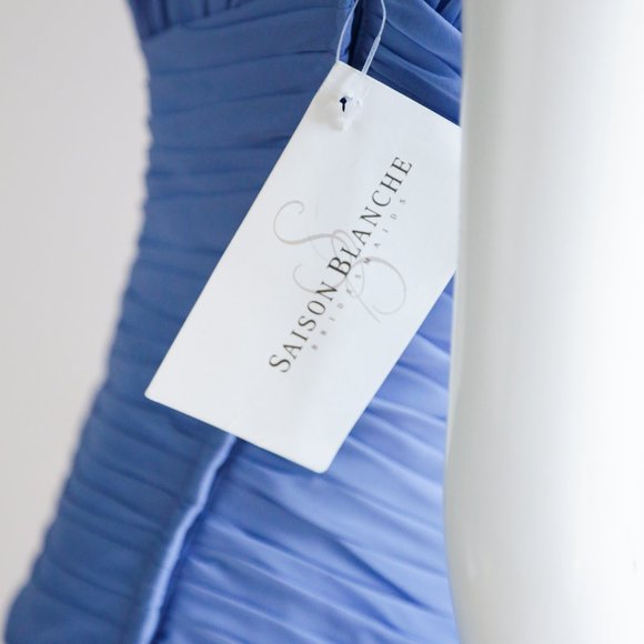 NWT Saison Blanche Pleated Boned Bodice Dress - Picture 9 of 9